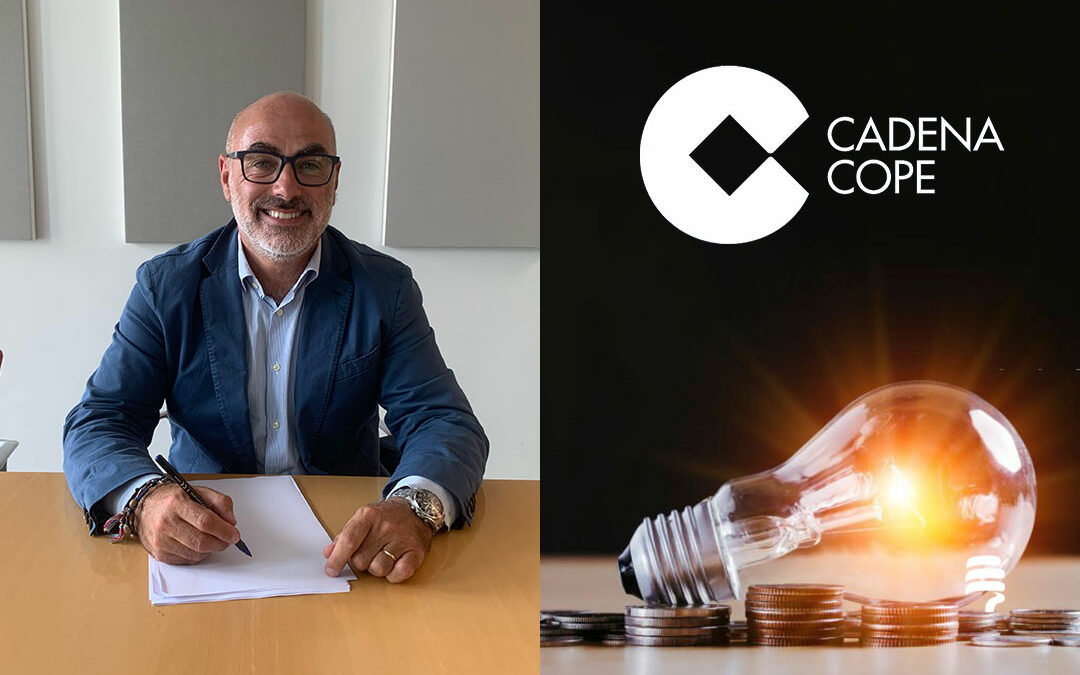 Entrevista a nuestro CEO en la COPE – ¿Qué previsión hay sobre el precio de la luz para el año que viene?