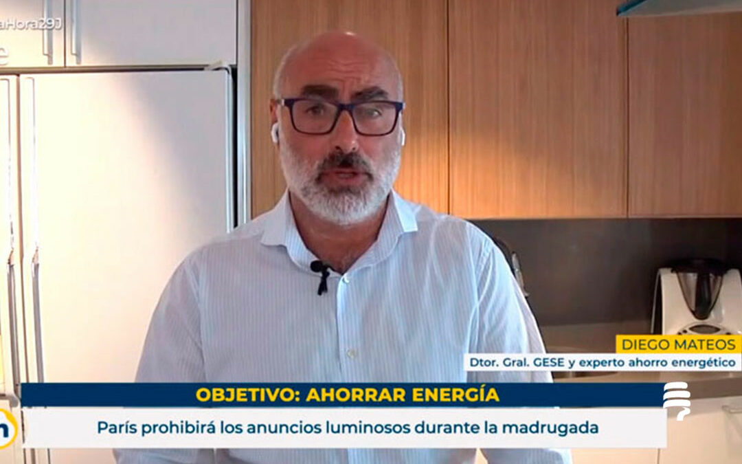 Entrevista a nuestro CEO en TVE – Cómo ahorrar energía en el ámbito doméstico