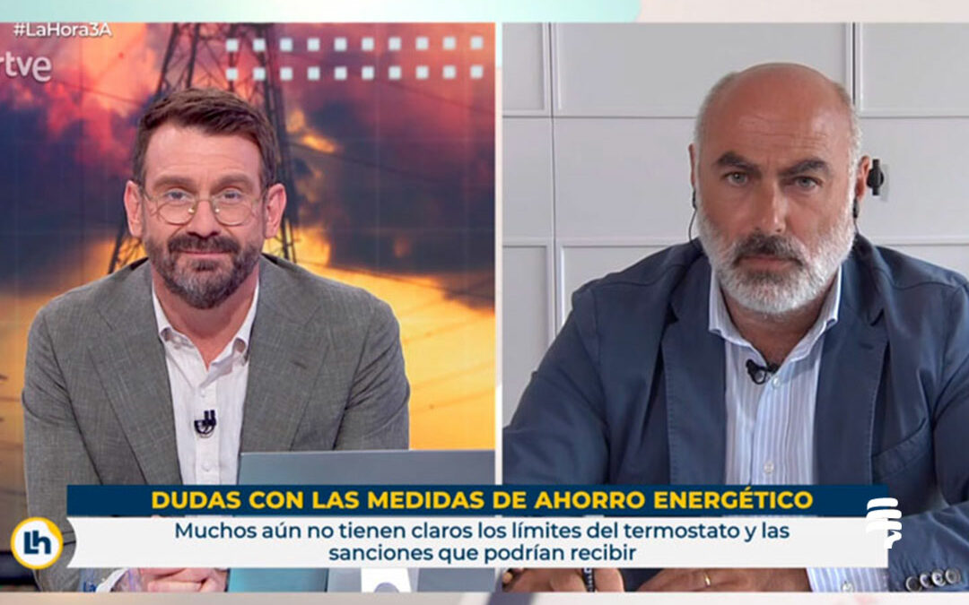 Entrevista a nuestro CEO en TVE – Dudas con las medidas para el ahorro energético