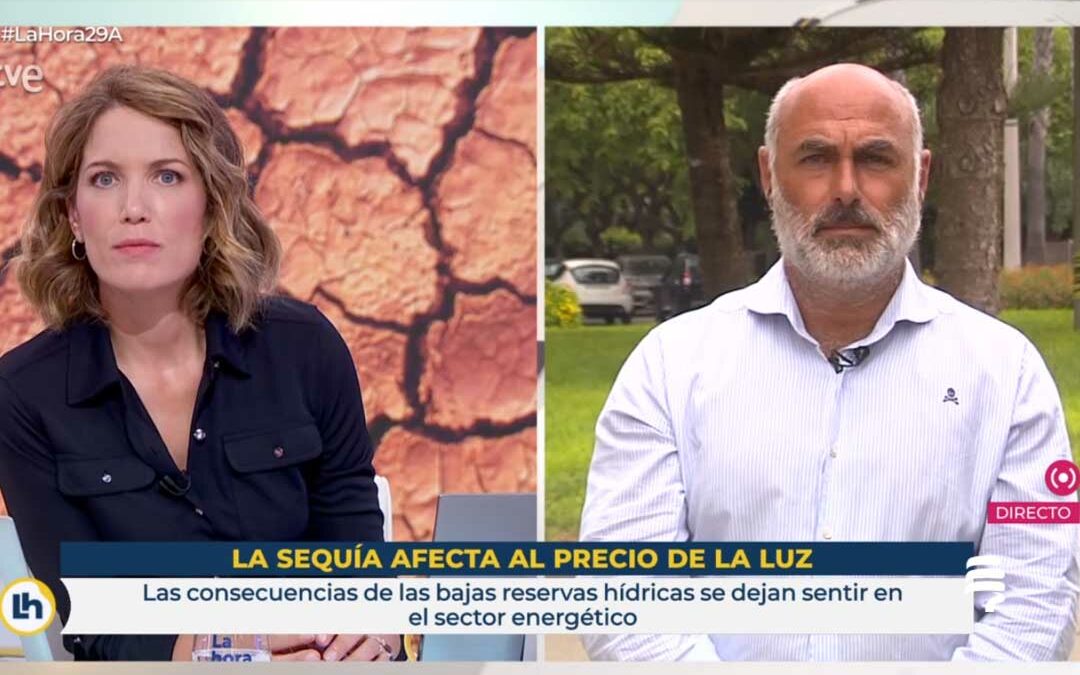 Entrevista a nuestro CEO en TVE – Consecuencias de la sequía en la factura de la luz