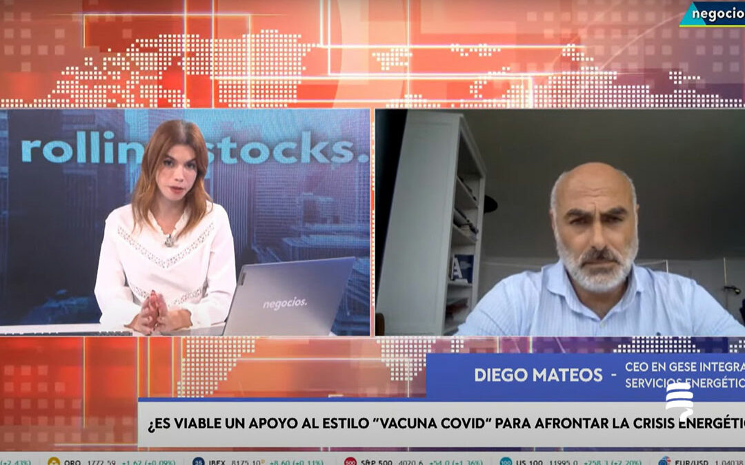 Entrevista a nuestro CEO en Negocios TV – Disminuye el precio del gas y empeora la crisis energética