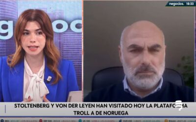 Entrevista a nuestro CEO en Negocios TV – Plataforma Troll A y mercado del gas en Europa