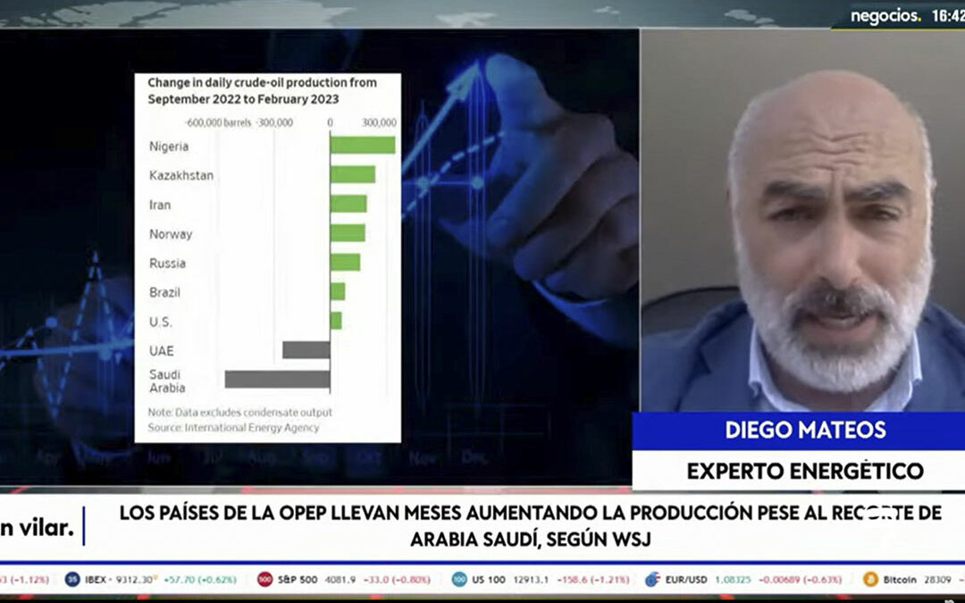 Arabia Saudí recorta el suministro de petróleo a Europa