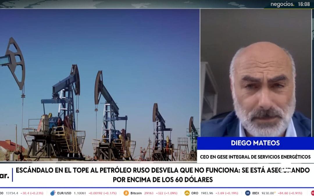 Entrevista a nuestro CEO en Negocios TV – Escándalo en el tope del petróleo ruso: precios por encima de los 60 dólares