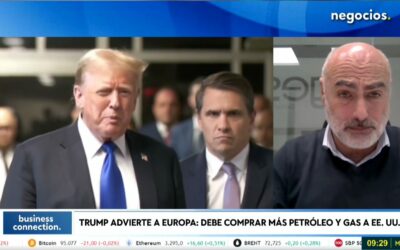 Entrevista a nuestro CEO en Negocios TV- Advertencias de Estados Unidos a Europa en la compra de hidrocarburos
