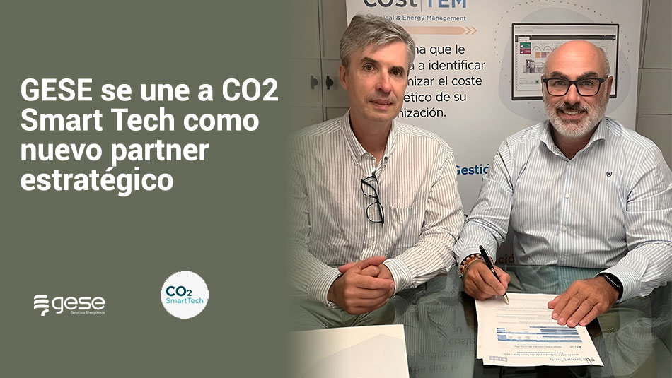 GESE se une a CO2 Smart Tech como nuevo partner estratégico