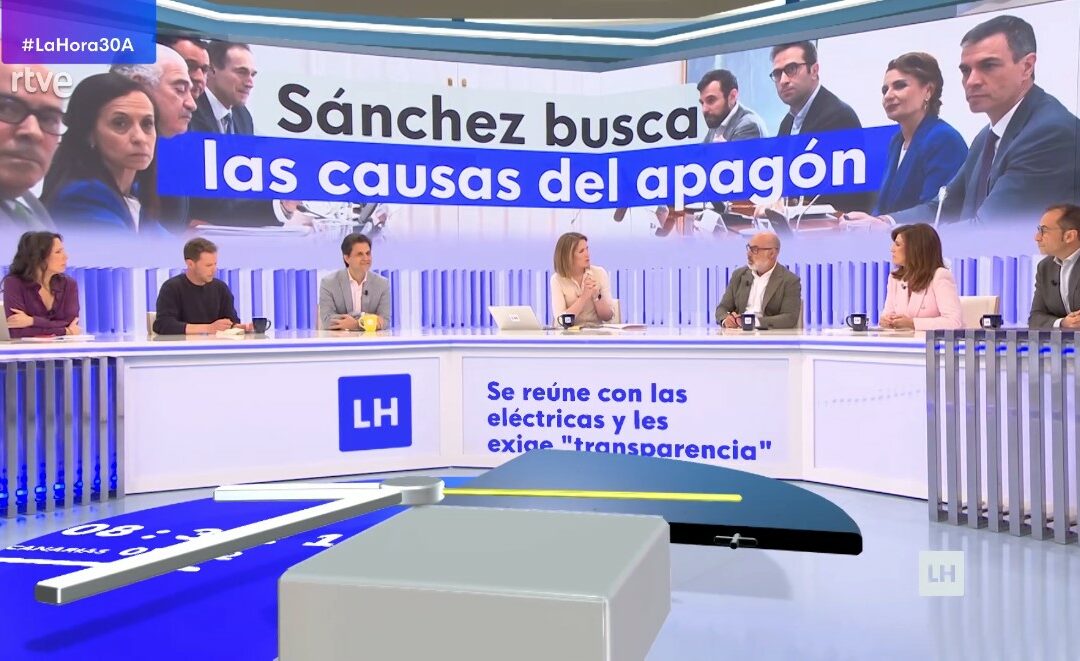 Entrevista a nuestro CEO en La 1 – Análisis sobre el Gran Apagón en España