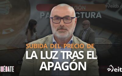 Entrevista a nuestro CEO en ETB2 – La subida del precio de la luz tras el apagón