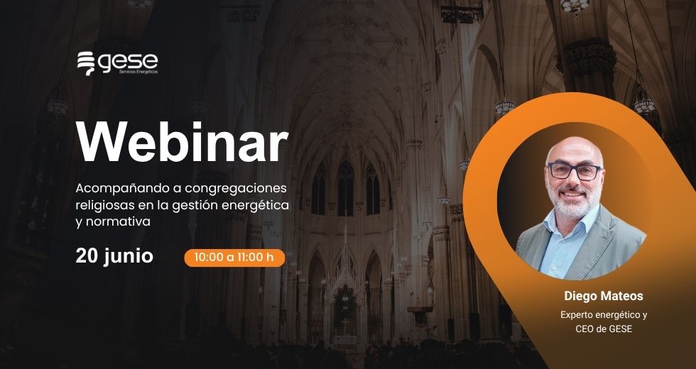 INSCRIPCIÓN | Webinar «Acompañando a Congregaciones religiosas en la gestión energética»