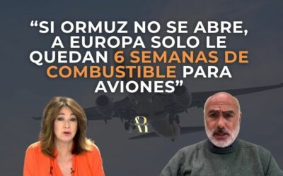 Diego Mateos en el Programa de Ana Rosa: «Si Ormuz no se abre, a Europa solo le quedan 6 semanas de combustible para aviones