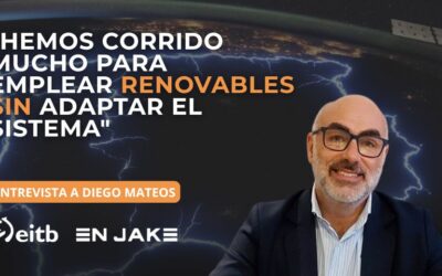 Entrevista a Diego Mateos en ETB2 – Hemos corrido mucho para emplear renovables sin adaptar el sistema