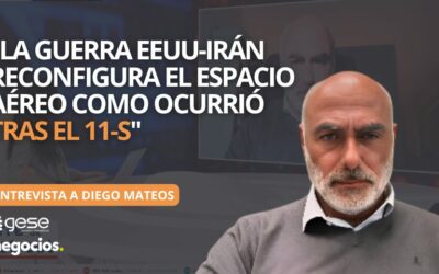Entrevista a Diego Mateos – «La guerra EEUU-Irán reconfigura el espacio aéreo como ocurrió tras el 11-S»