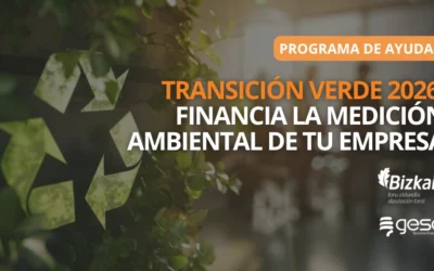 Programa Transición Verde 2026 financia la medición ambiental de tu empresa