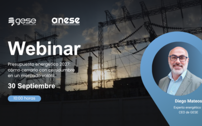 INSCRIPCIÓN | Webinar «Presupuesto energético 2027: cómo cerrarlo con certidumbre en un mercado volátil»